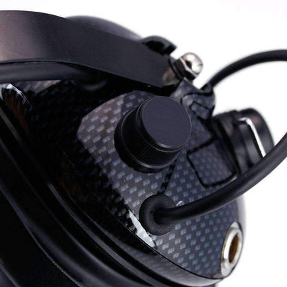 H42 Behind the Head (BTH) Headset for 2-Way Radios - Carbon Fiber