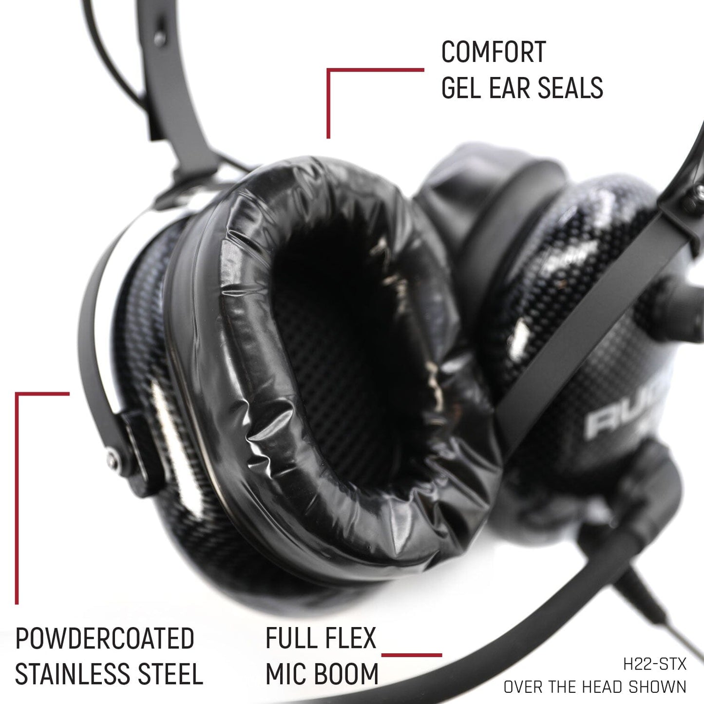 ULTIMATE Alpha Audio Stereo Headset with Volume Control (OTH and BTH) - Over The Head