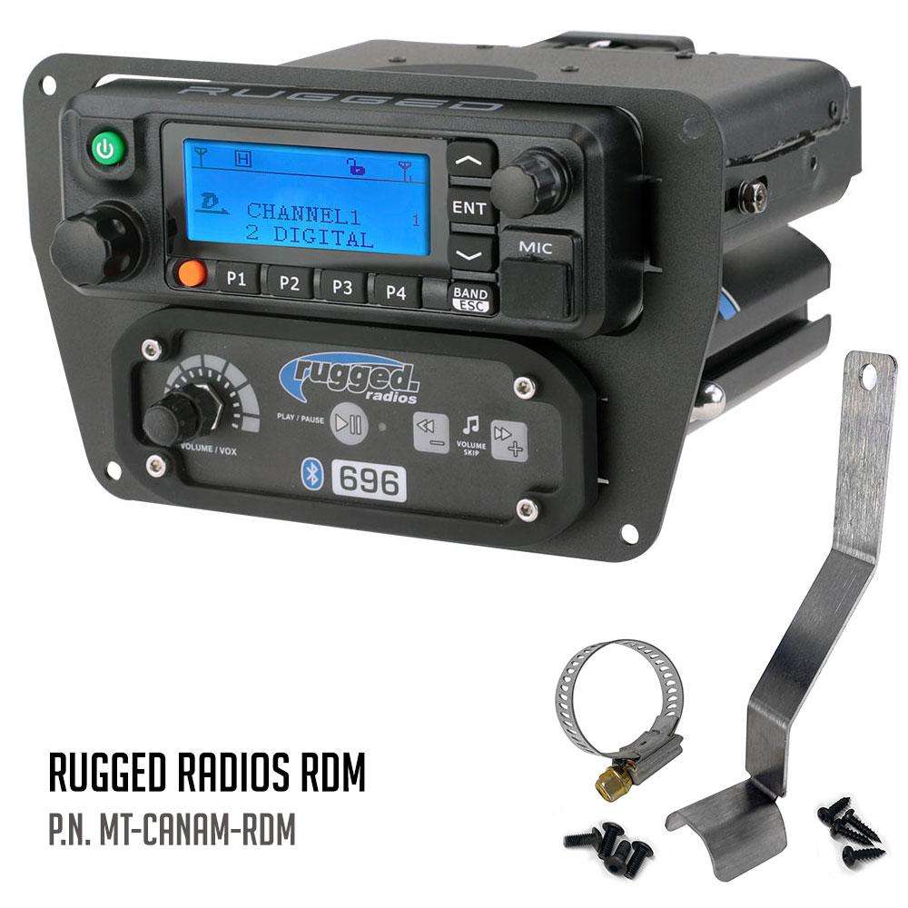 Can-Am Commander Intercom and Radio Mount - Rugged RDM