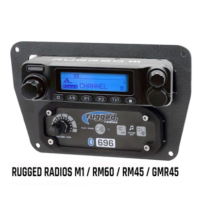 Multi Mount Insert or Standalone Mount for Intercom and Radio - Rugged Radios M1 / G1 / G4 / RM60 / RM45 / GMR45