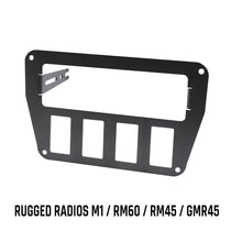 Multi Mount Insert or Standalone Mount for Rugged Radios with Rocker Switches