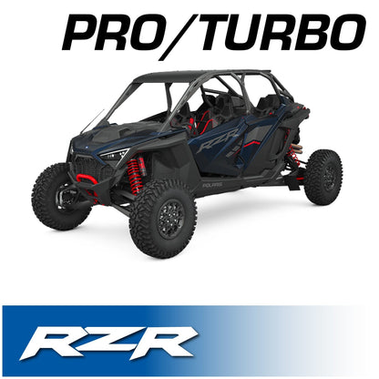 Polaris RZR PRO XP - Turbo R - Pro R - Complete Communication Kit with Bluetooth Intercom and 2-Way Radio - STX Stereo Remote Head / M1 VHF Business Band / Radio Side Mount
