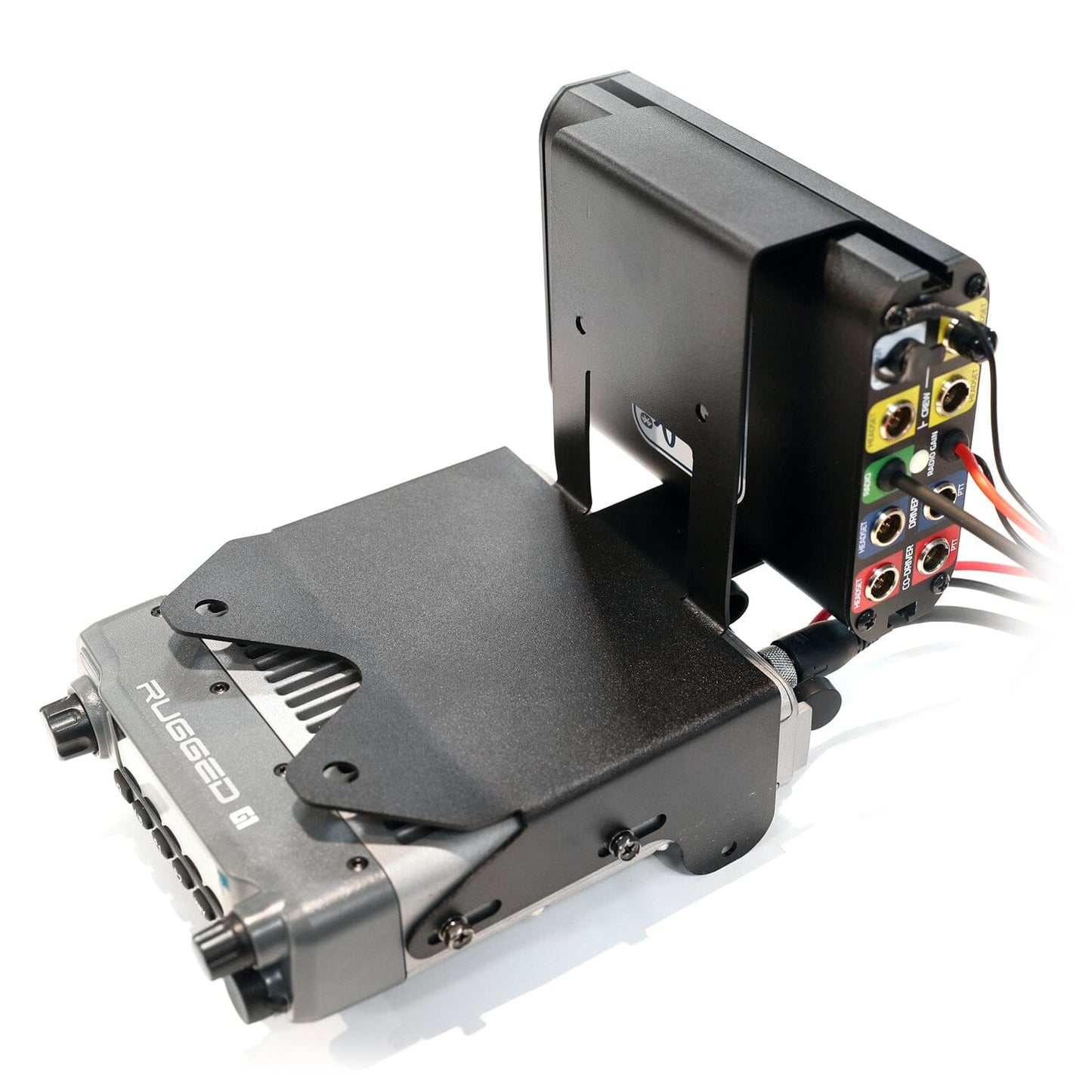 Polaris RZR XP Complete Communication Kit with Rocker Switch Bluetooth Intercom and 2-Way Radio - STX Stereo Remote Head / M1 VHF Business Band