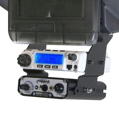 Polaris XP1 Below Dash Mount for Rugged Radios and Intercom