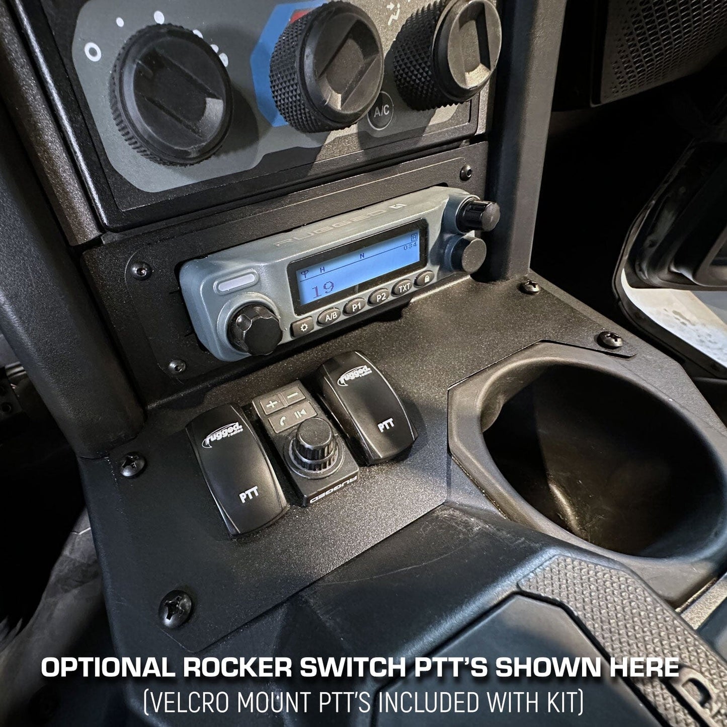 Polaris Xpedition Complete Communication Kit with Bluetooth Intercom and 2-Way Radio - STX Stereo Remote Head Intercom / G1 GMRS