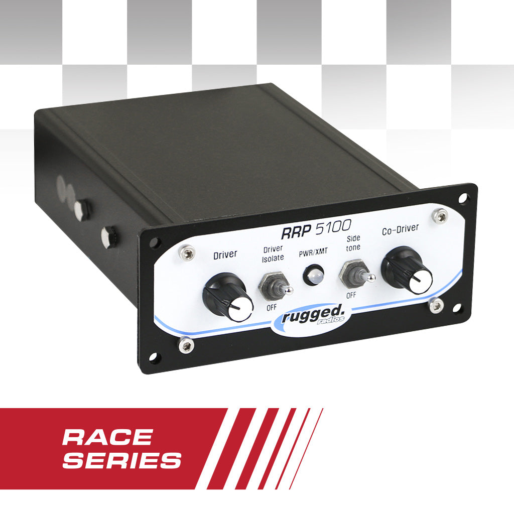 RRP5100 PRO - Race Series Panel Mount Intercom - Without DSP Chips