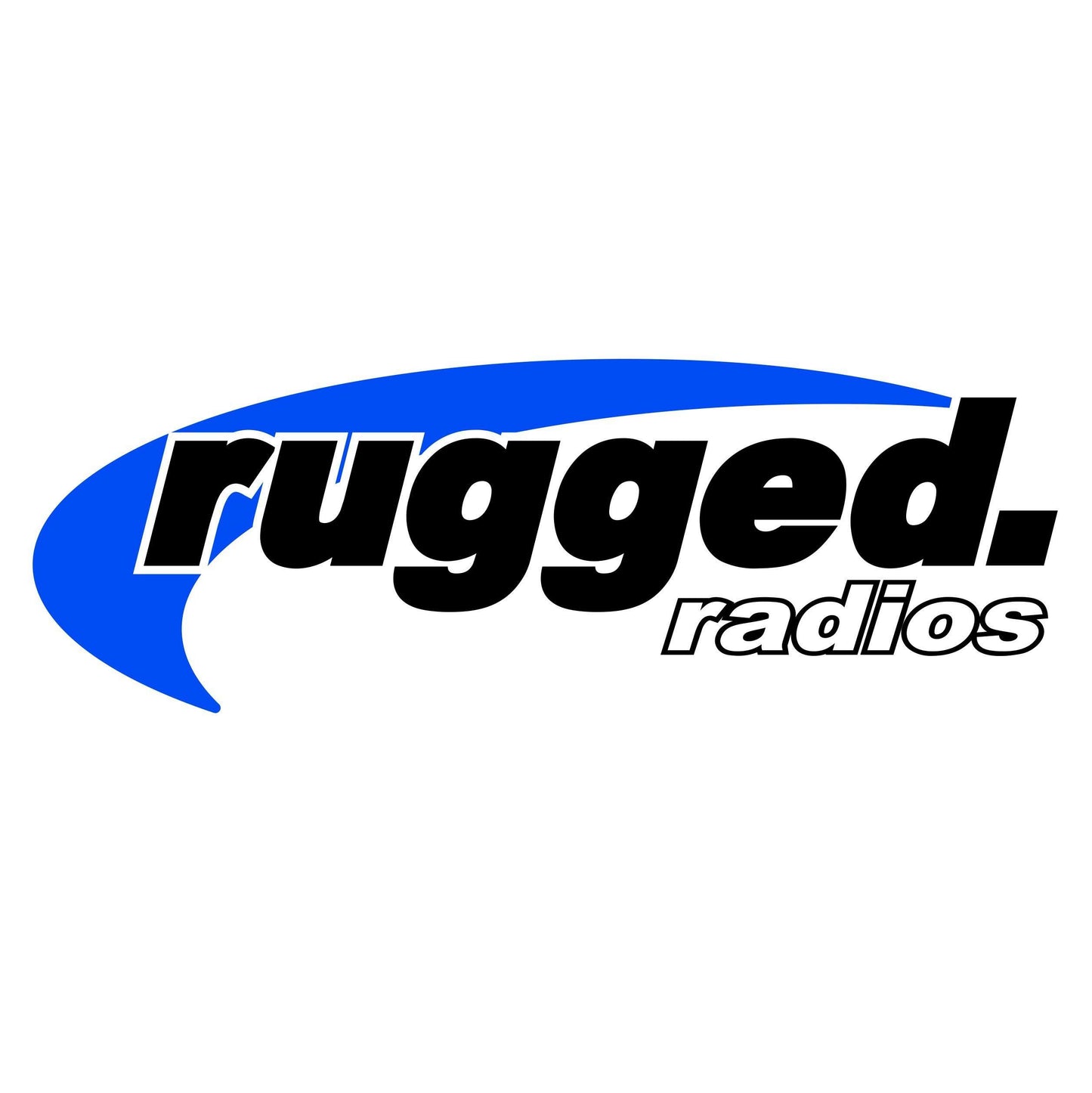 Rugged Radios Die Cut Stickers - Available In A Variety of Sizes - 3.5 Inch