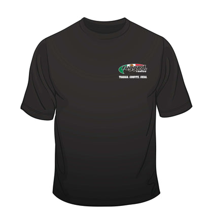Rugged Radios MEXICAN FLAG T-Shirt - Black - Small