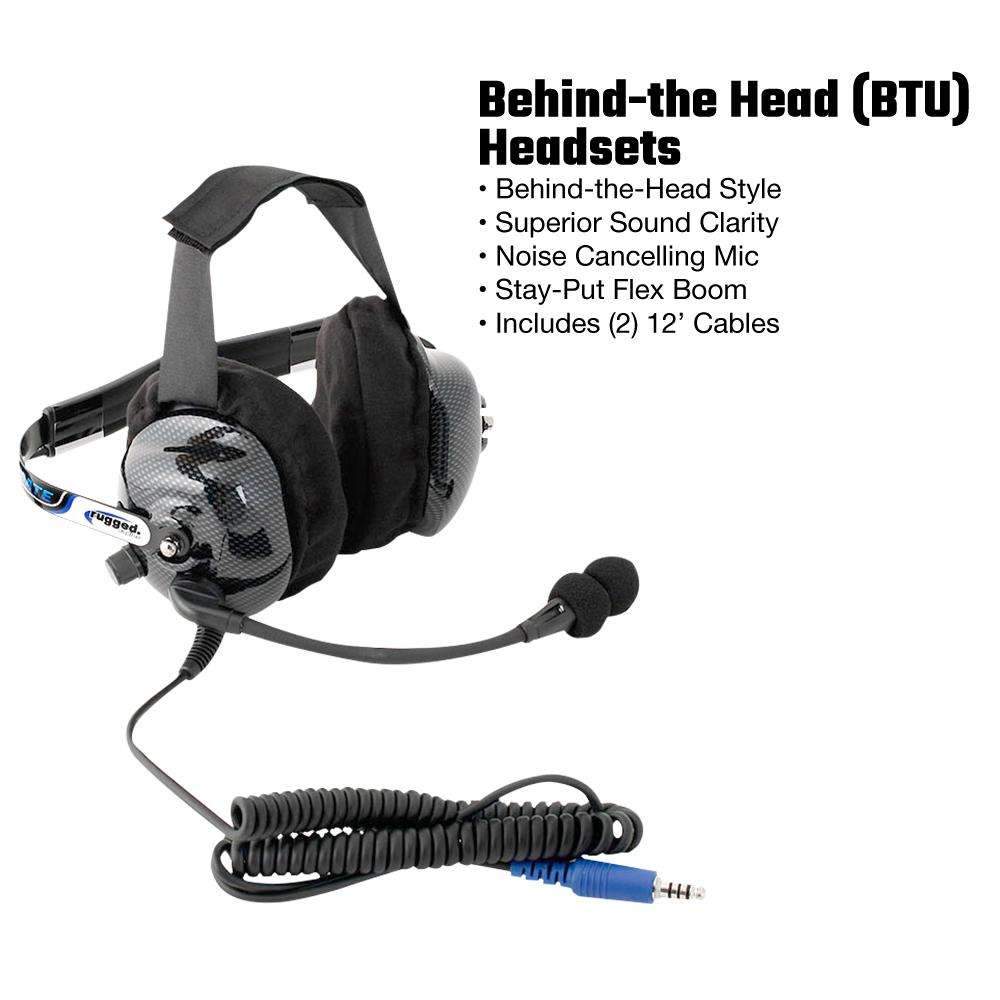 Single Seat Kit with Digital Radio - Helmet Kit
