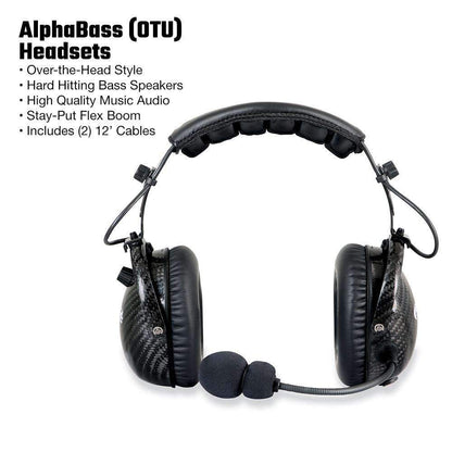 Single Seat Kit with Digital Radio - Over-the-Head H22 Ultimate Headset
