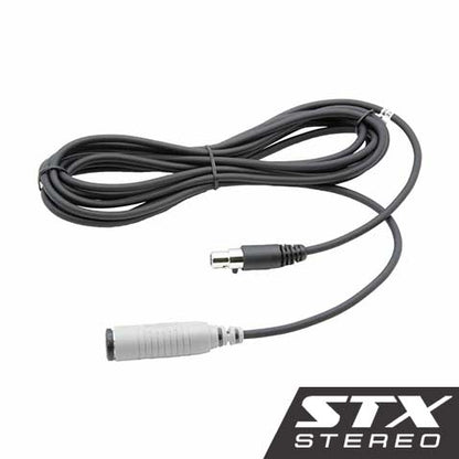STX STEREO Straight Cable to Intercom (Select Length) - 12  Feet