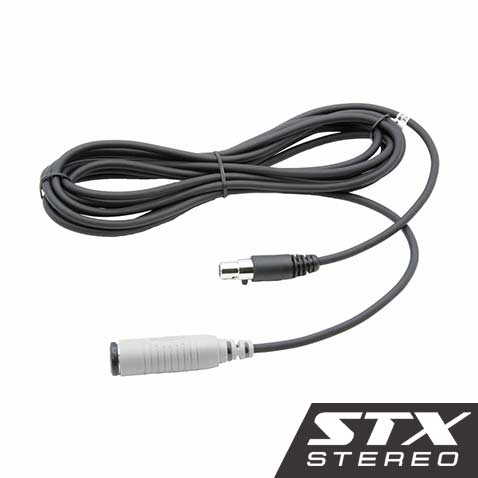 STX STEREO Straight Cable to Intercom (Select Length) - 2  Feet