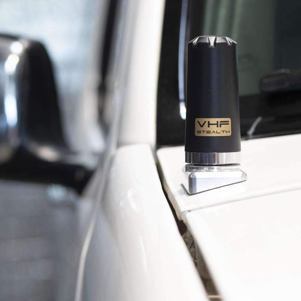 Stealth Tuned Low Profile Antenna for VHF - Ground Plane