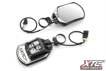SIX12 Lit Side View Mirrors with Amber Backlight