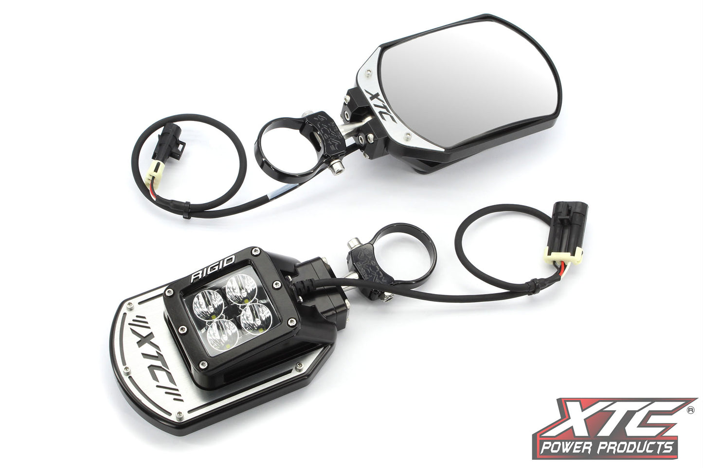SIX12 Lit Side View Mirrors with RGB Backlight