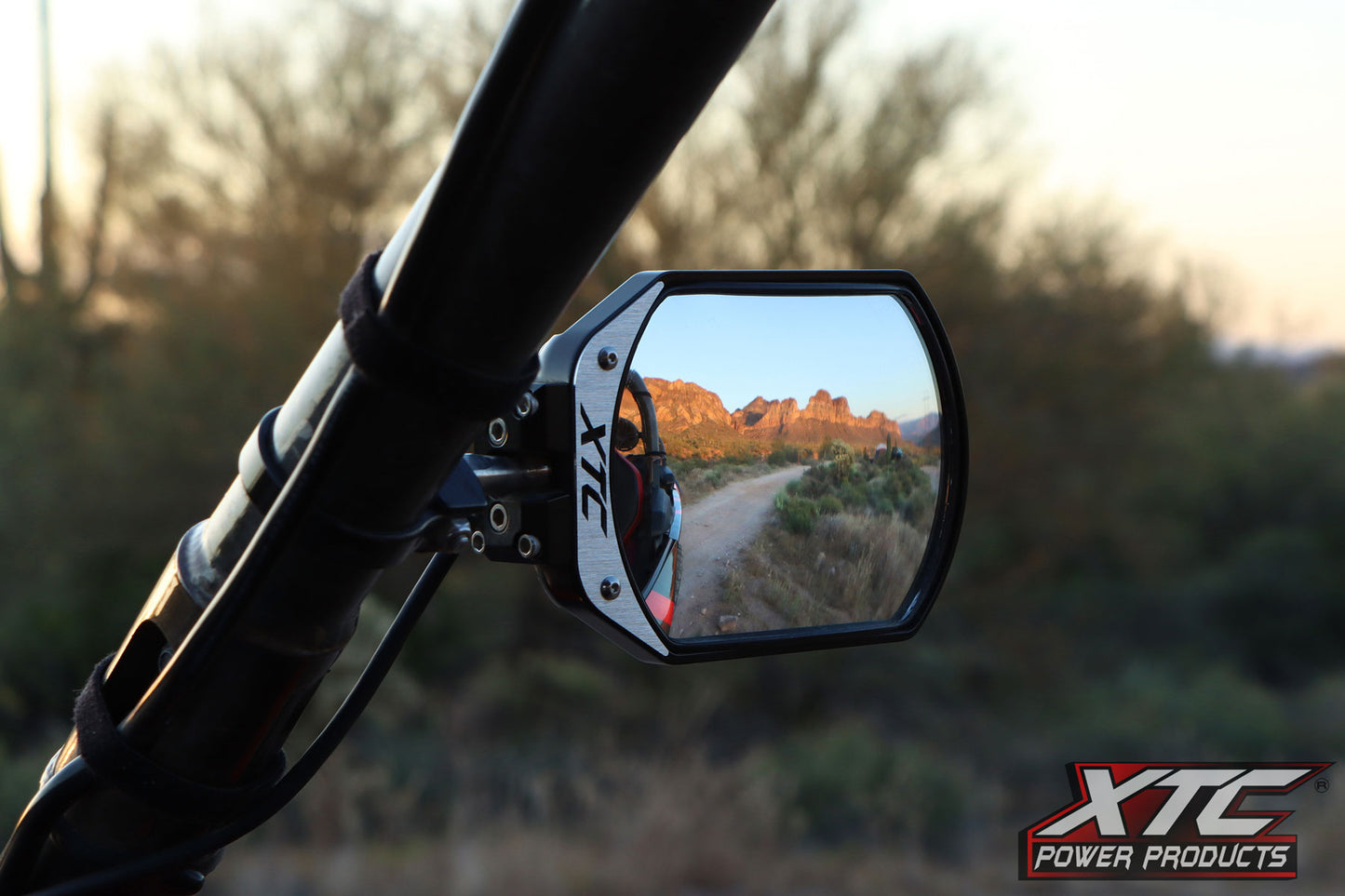 SIX12 Lit Side View Mirrors with Amber Backlight