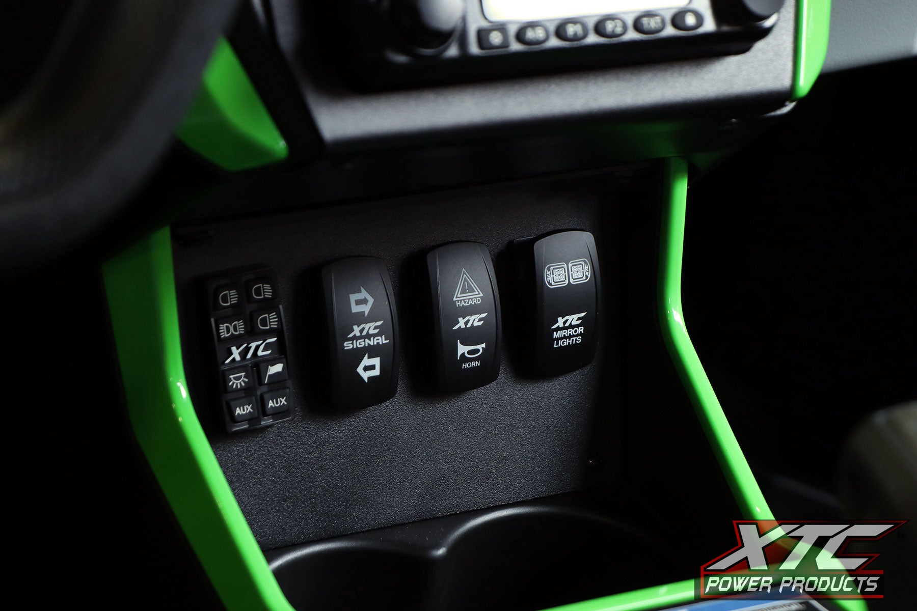 SIX12 Lit Side View Mirrors with RGB Backlight
