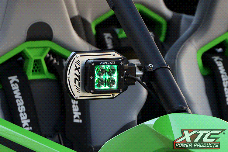 SIX12 Lit Side View Mirrors with RGB Backlight