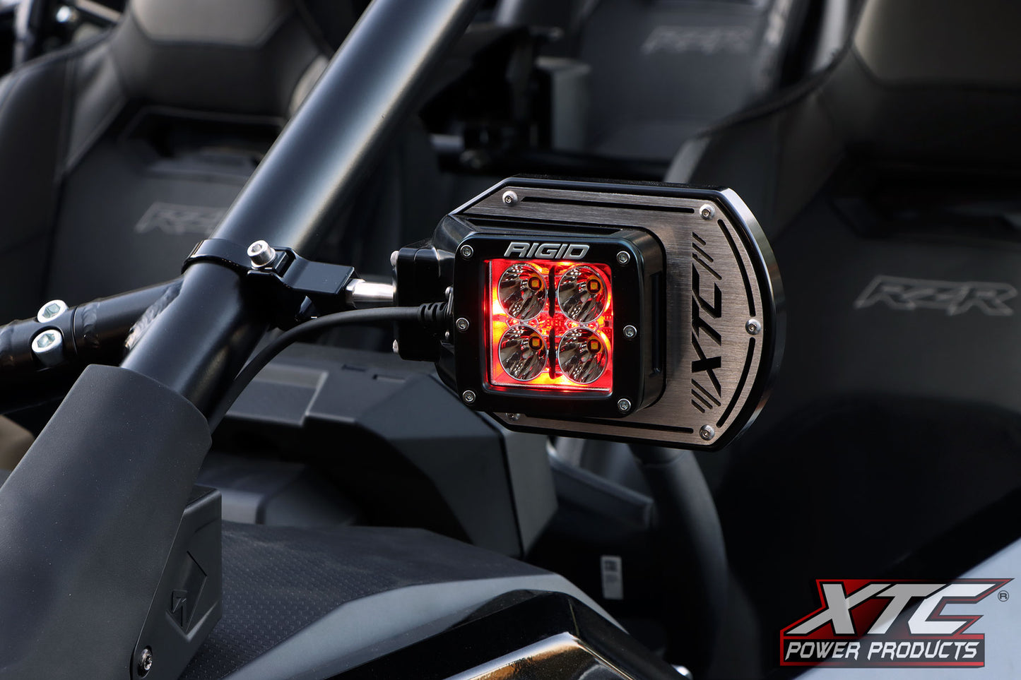 SIX12 Lit Side View Mirrors with RGB Backlight