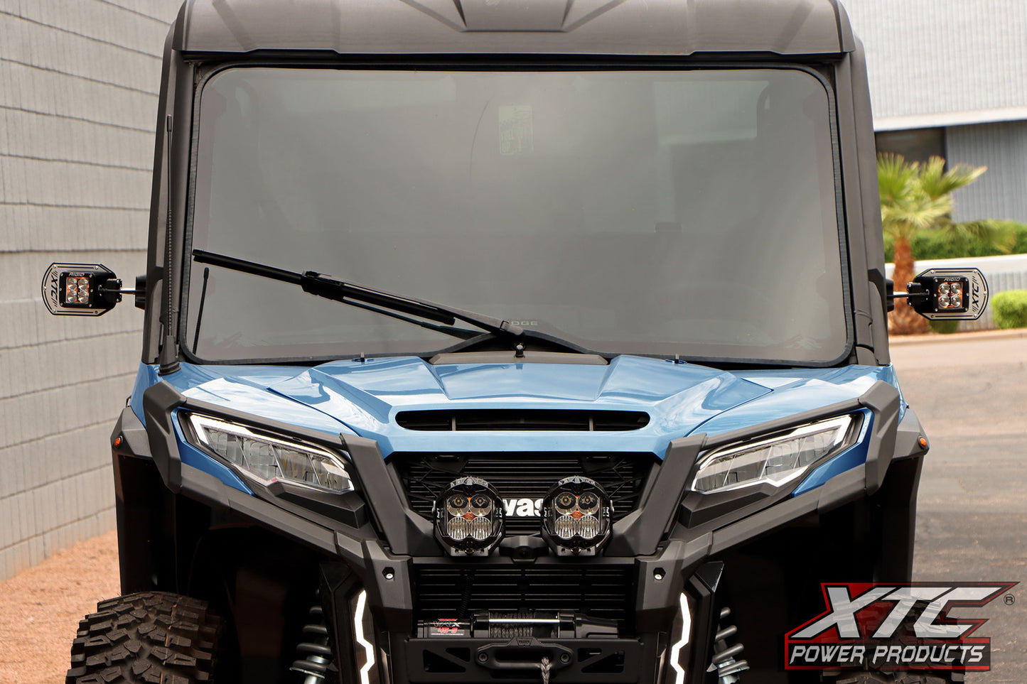 Kawasaki Ridge SIX12 Lit Side View Mirror Kit