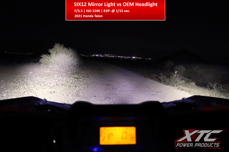 Kawasaki Ridge SIX12 Lit Side View Mirror Kit