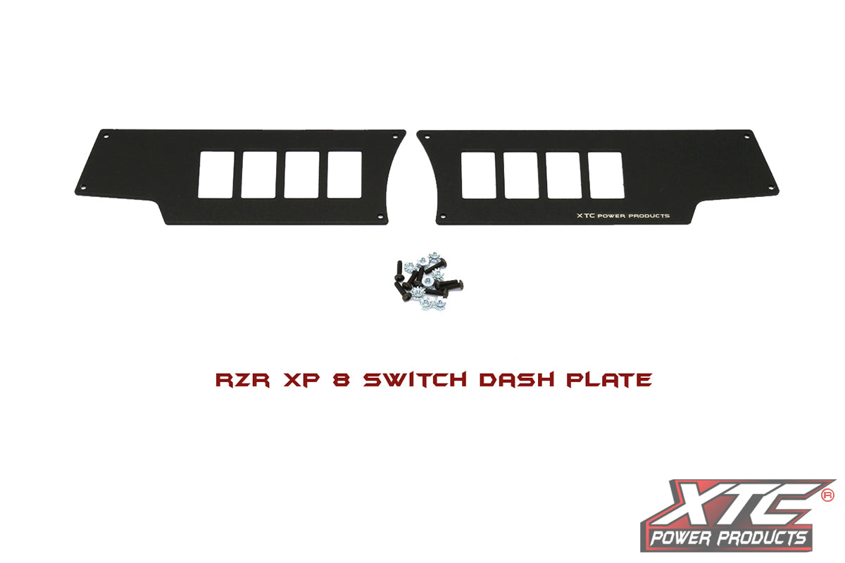 Polaris RZR XP 1000/Turbo 8 Switch Dash Mounting Plate