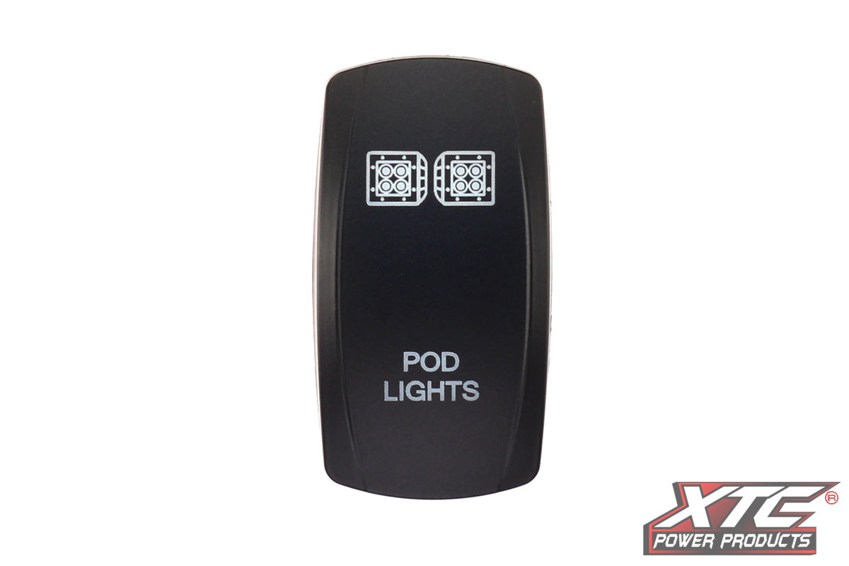 Pod Lights Rocker Switch Cover