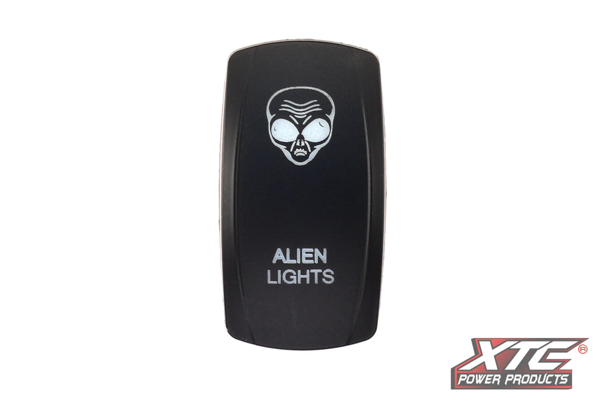 Alien Lights Rocker Switch Cover