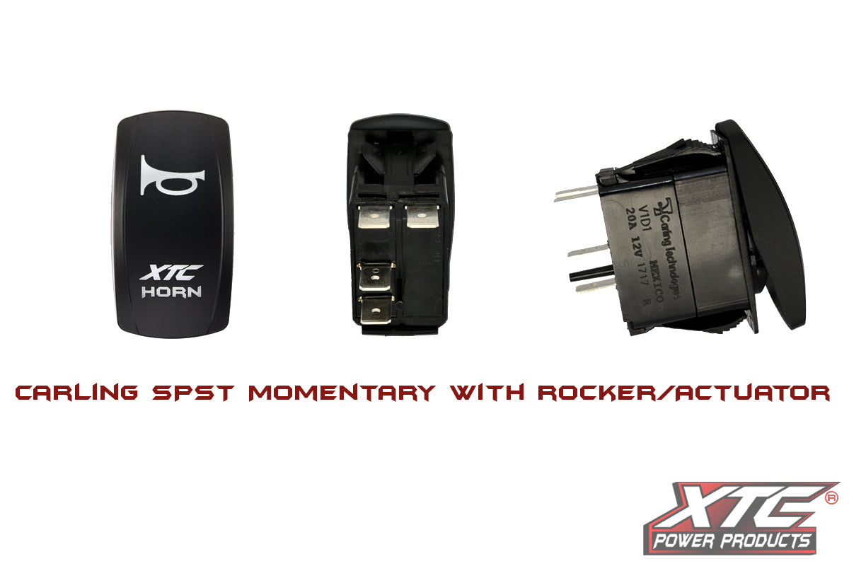 XTC Horn Momentary Rocker Switch