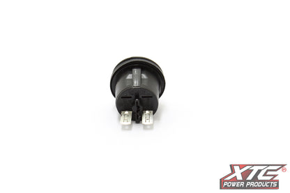 (ON)-OFF SPST Momentary Push Button Switch