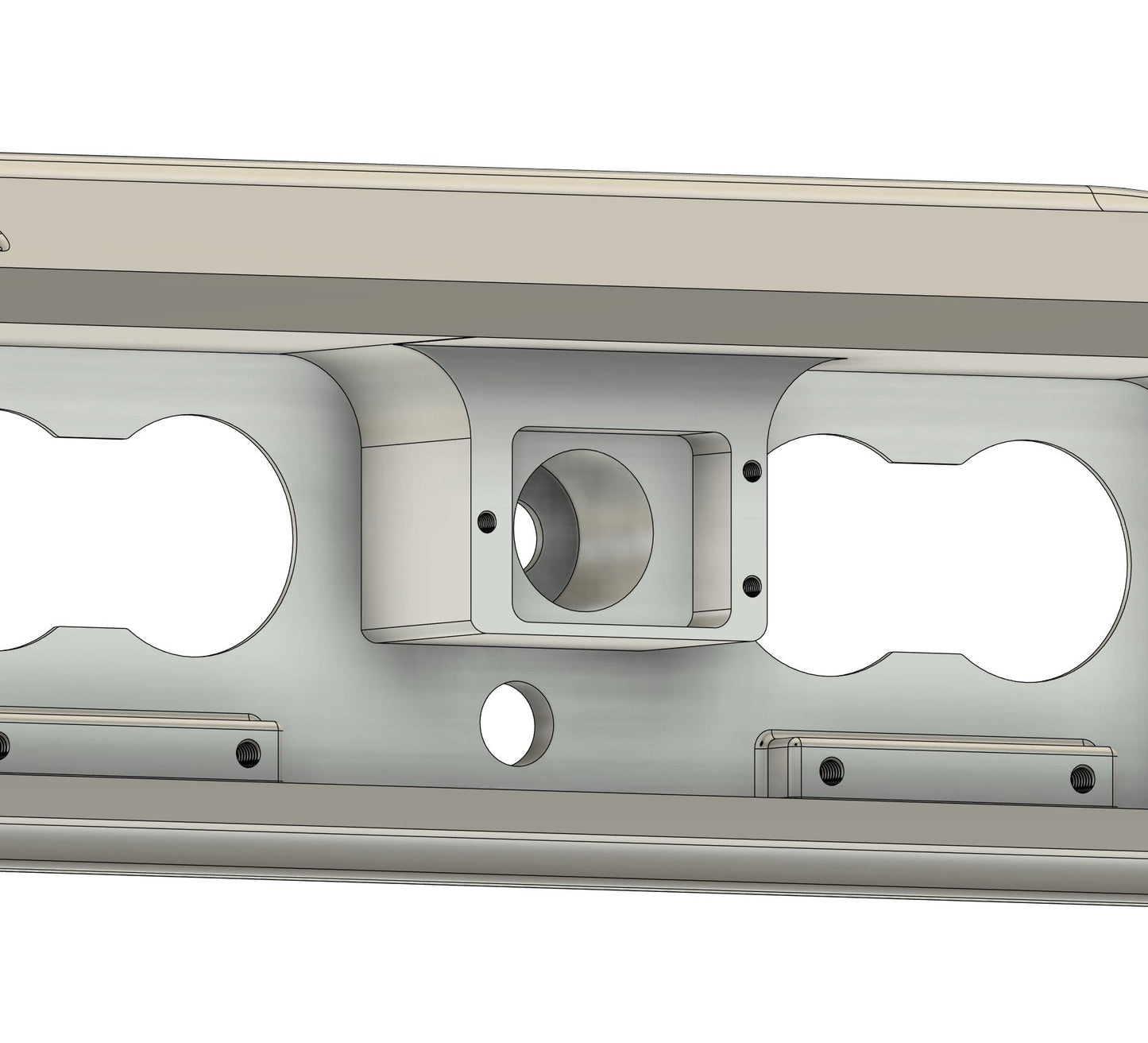 Ram TRX Rear Chase Light Mount (2021–2026) – Billet Aluminum (PRE-ORDER)