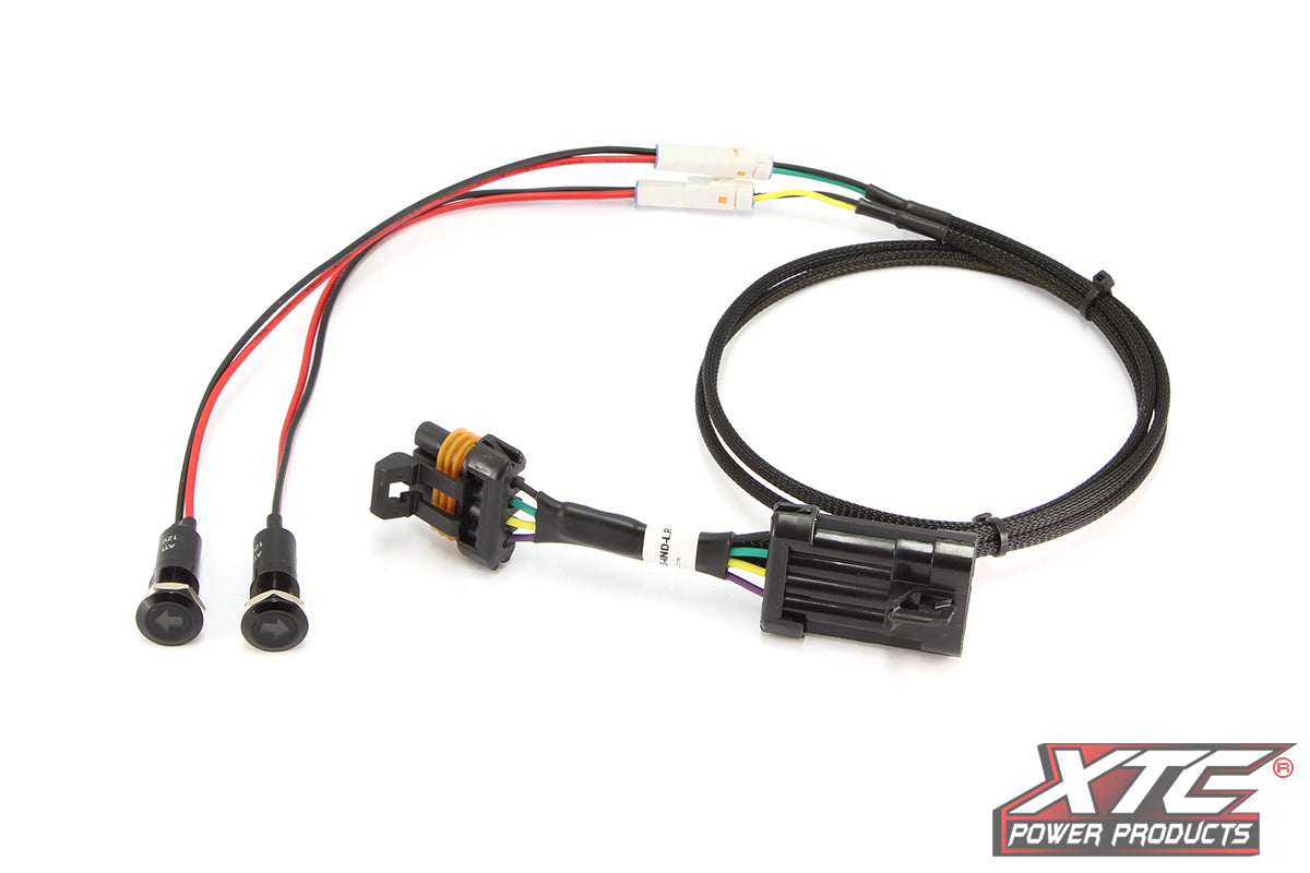 Turn Signal Dash Indicators - LED Green Arrows Left and Right