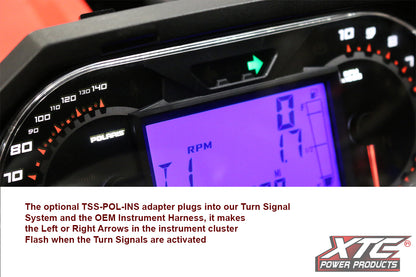 Polaris Instrument Cluster Turn Signal Adapter - Lets TSS use the OEM Turn Arrows