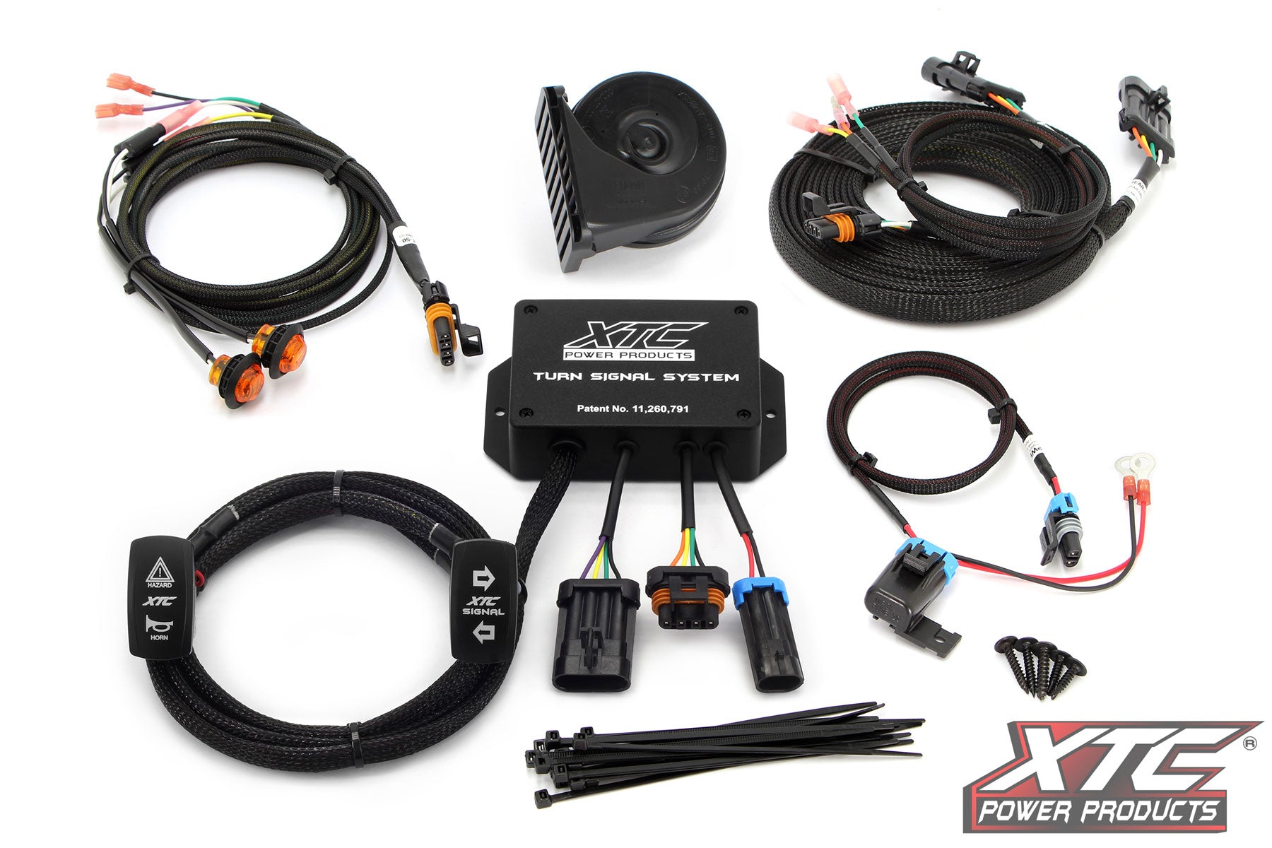 Universal Plug and Play Turn Signal System with Horn Includes OEM Interface Wires