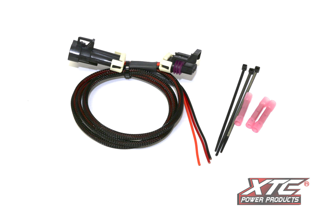 Universal 3 Way UTV Brake and Tail Light Accessory Power Harness