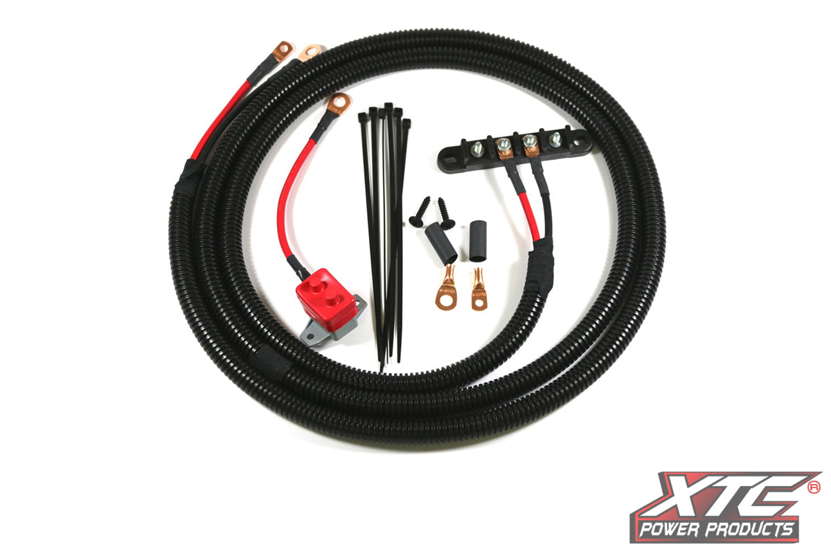 Universal Plug and Play 8' Power Cables To 4 Stud Busbar