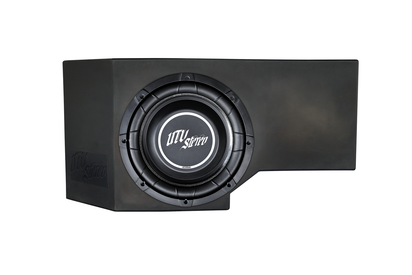 Can-Am® Defender HD10 Vented 10" Passenger Subwoofer Enclosure Unloaded | UTVS-DEF-VENC-PASS