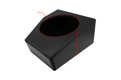Can-Am® X3 Up-Fire Front Driver Side 10” Sub Box Enclosure – Unloaded | UTVS-X3-ENC-UF-FDRIVER