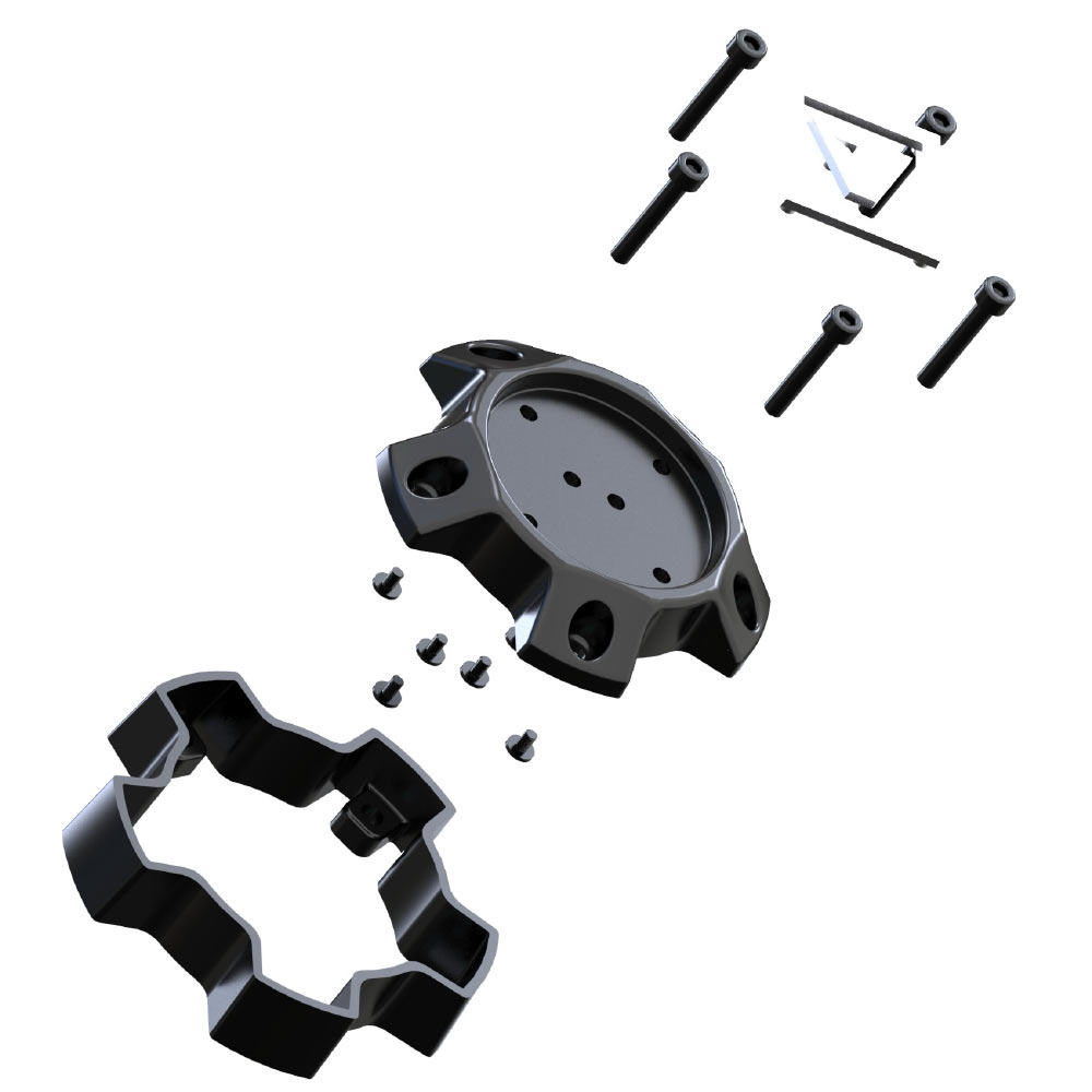 Interstitial Riser Cap VCAP2 Center Cap Riser Black – SxS Addicts