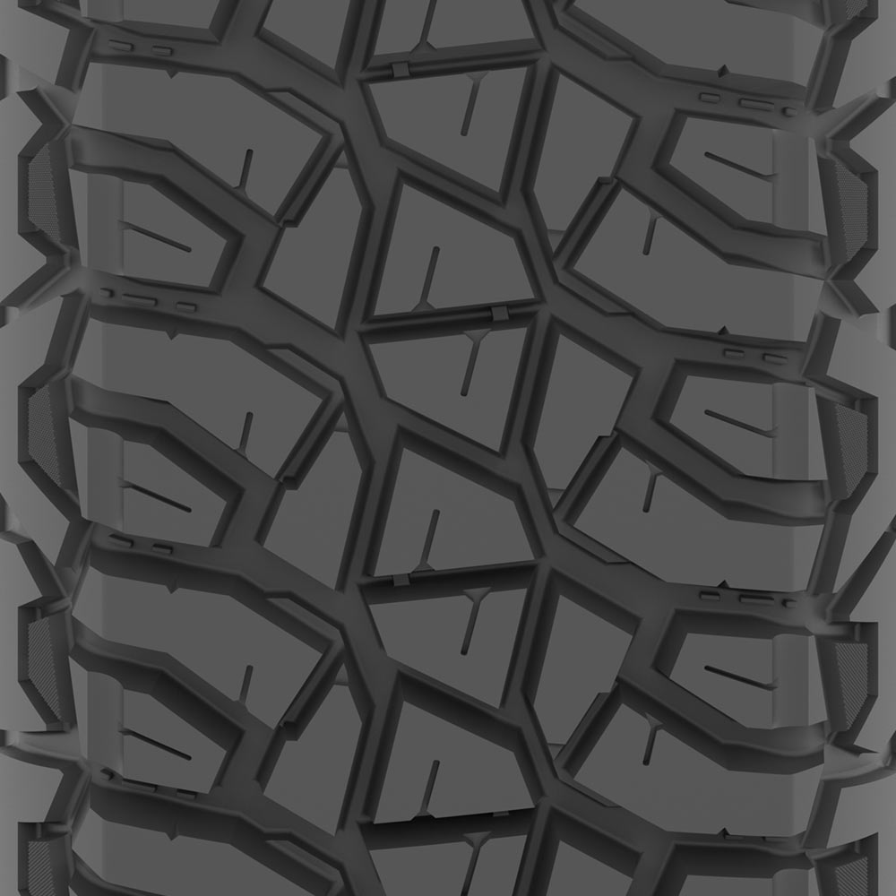 Tango UTV Tire by Valor Offroad - Tread Pattern Close Up