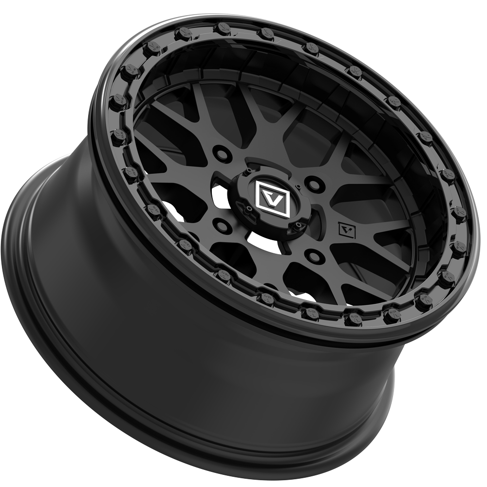 V07 Satin Black UTV Beadlock - Valor Offroad