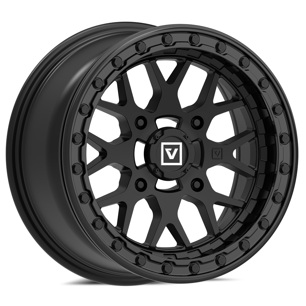 V07 Satin Black UTV Beadlock - Valor Offroad