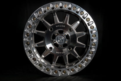 V09 Raw Machined UTV Beadlock - Valor Offroad