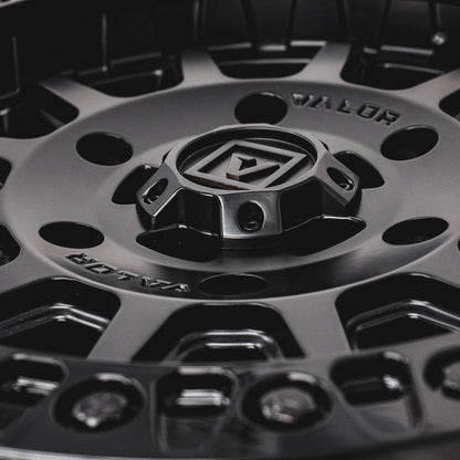 V09 Satin Black UTV Beadlock - Valor Offroad