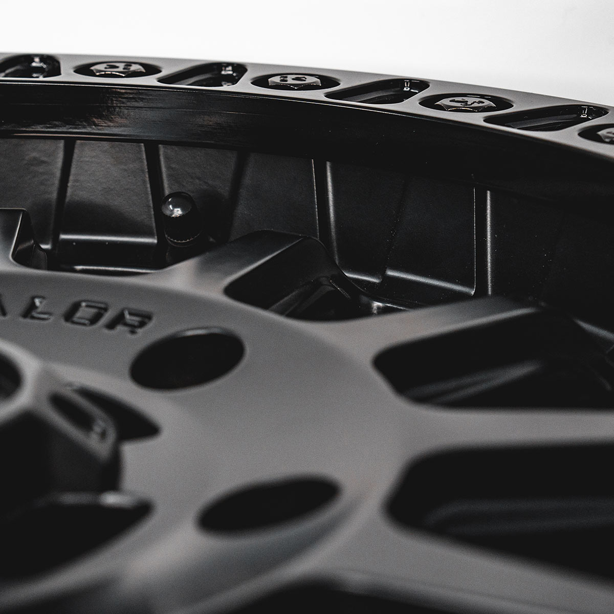 V09 Satin Black UTV Beadlock - Valor Offroad