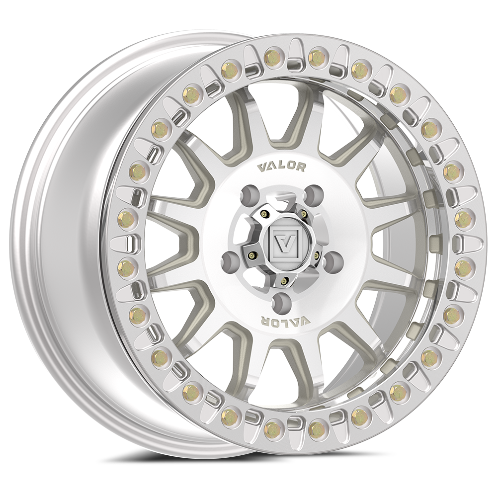 V09 Raw Machined UTV Beadlock - Valor Offroad