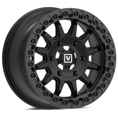 V09 Satin Black UTV Beadlock - Valor Offroad