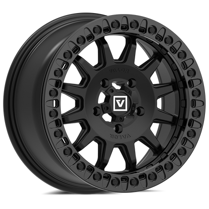 V09 Satin Black UTV Beadlock - Valor Offroad