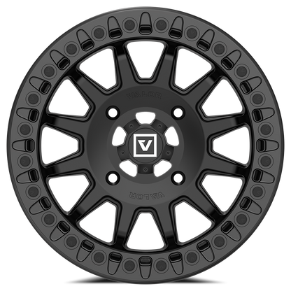 V09 Satin Black UTV Beadlock - Valor Offroad
