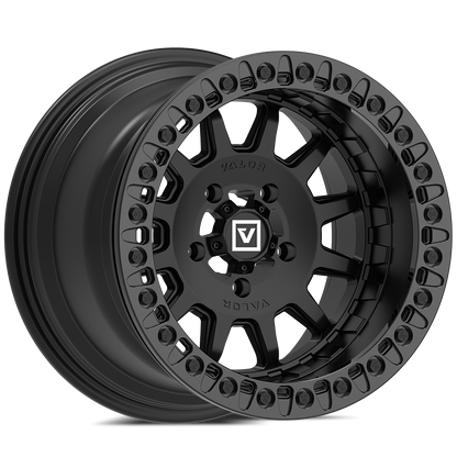 V09 Satin Black UTV Beadlock - Valor Offroad